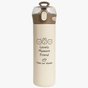 Garrafinha Infantil Termica Inox Com Canudo Silicone