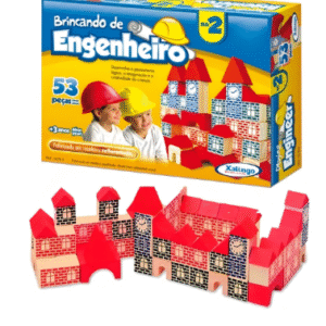 BLOQUINHOS DE MADEIRA – TORRE DE 53 PEÇAS