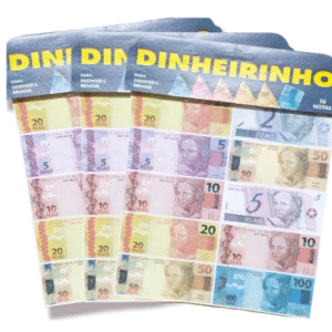 CARTELA DINHEIRINHO FALSO