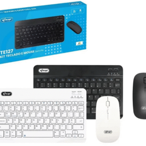 KIT TECLADO E MOUSE SEM FIO MINI – TE127