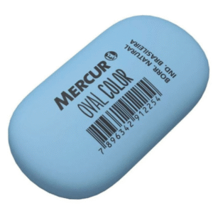 BORRACHA OVAL COLOR - MERCUR