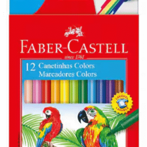 12 CANETINHAS COLORS FABER-CASTELL