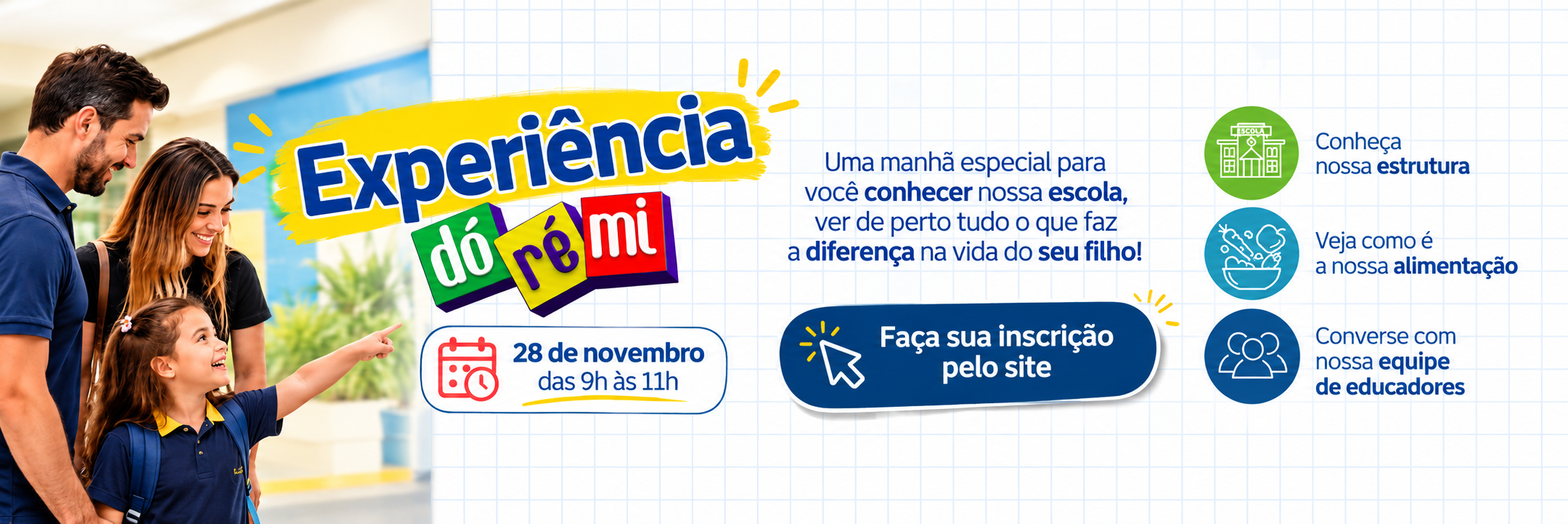 Experiência Dó Ré Mi na Escola